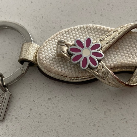 Coach Y2K sandal keychain fob bag charm - Picture 3 of 7